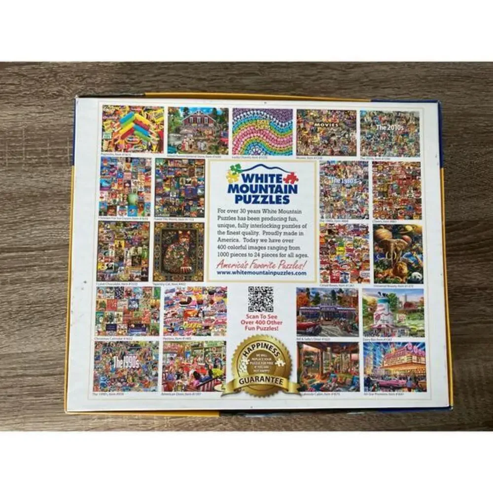 White Mountain Friends in Autumn 1000 Piece Jigsaw Puzzle Landscape‎ 2022